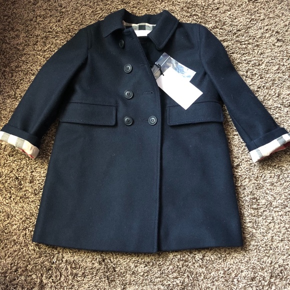 Burberry Girls' Wool Coat